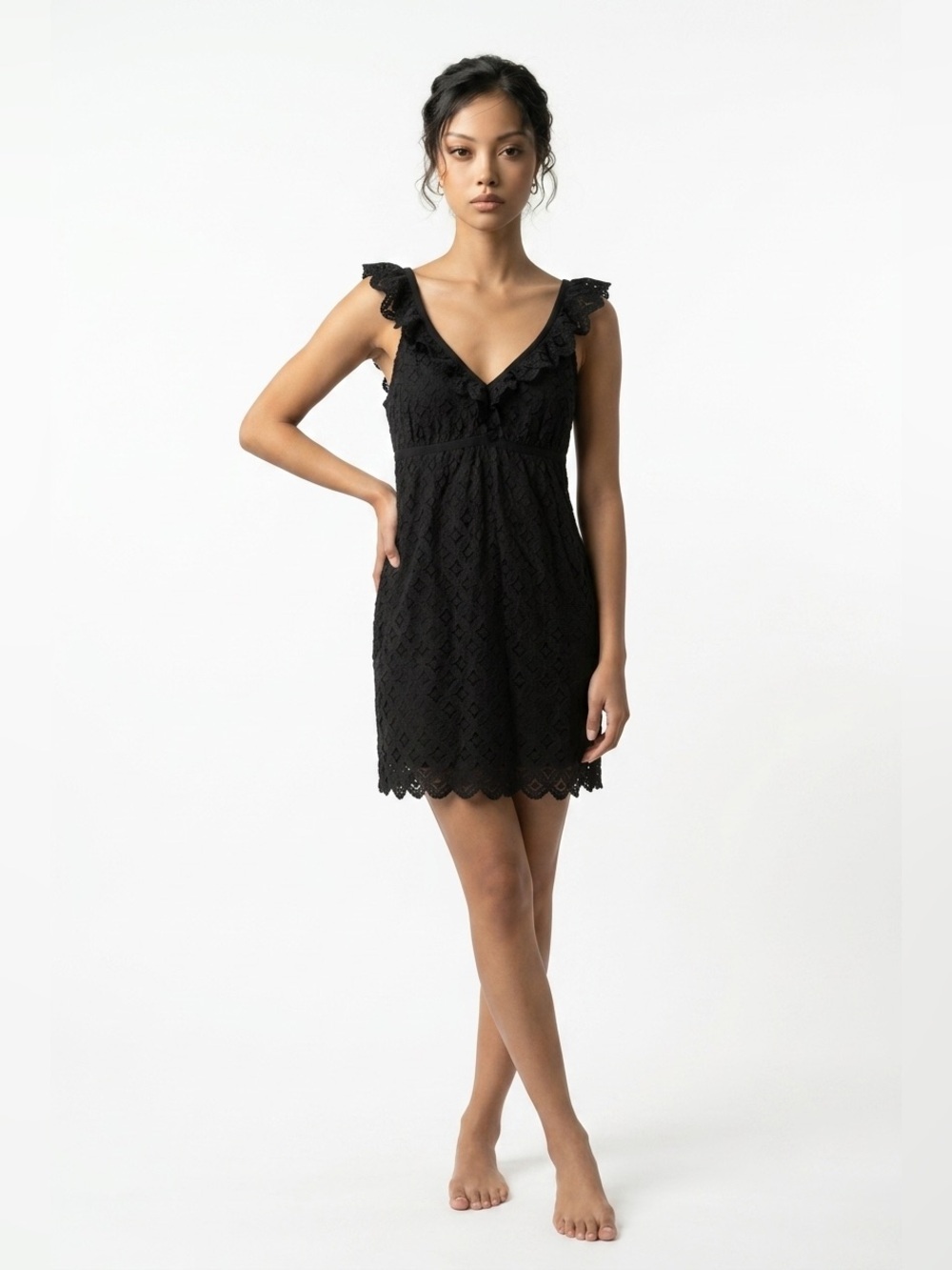 Max studio eyelet dress